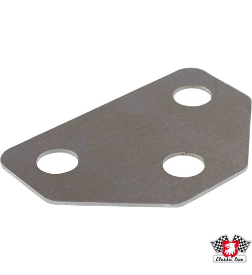 Płytka zawiasu drzwiowego, blaszana, gr. 1 mm
Płytka zawiasu drzwiowego, blaszana, gr. 1 mm