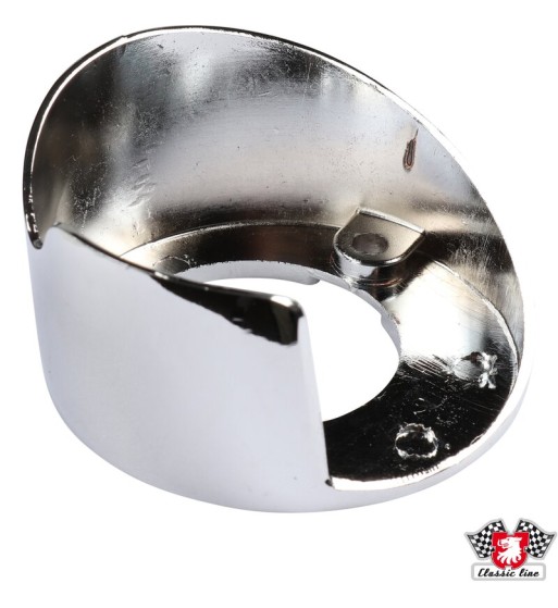 Bracket for indicator, front, right. Made of chromed steel Bracket for indicator, front, right. Made of chromed steel