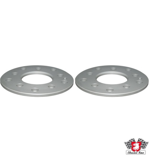 Wheel spacer set, 7 mm, without TÜV, 2 pieces