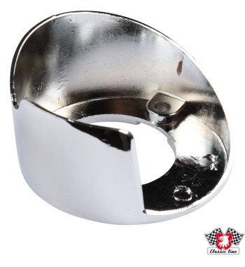Bracket for indicator, front, right. Made of chromed steel