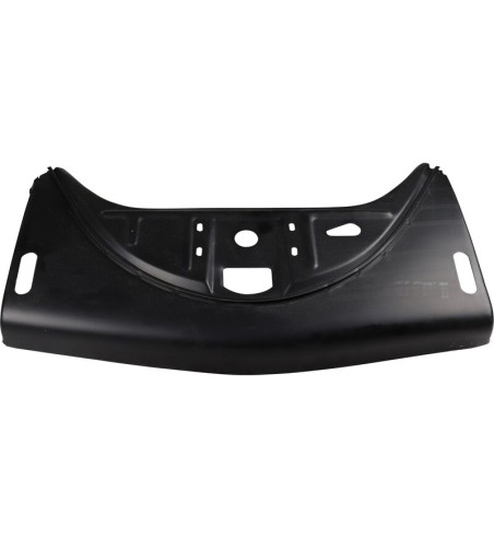 Front apron without holes for US style bumper overriders
