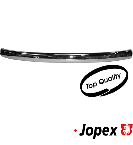 Bumper, front, OEM quality, chrome plated according to original standards