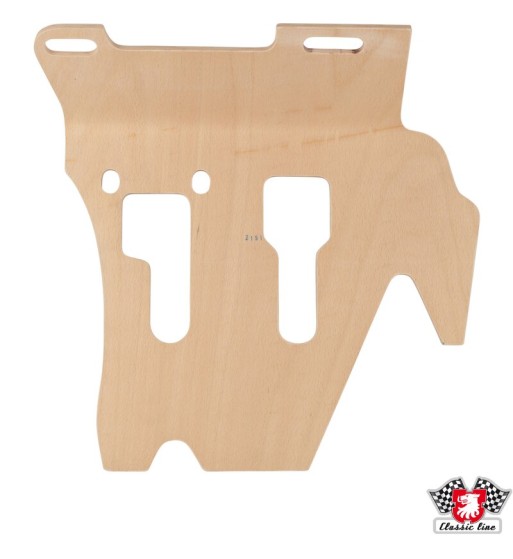 Pedal floor board, form-pressed laminated birchwood Pedal floor board, form-pressed laminated birchwood