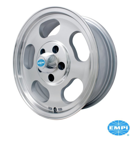 Felga aluminiowa, Empi Dish, wykończone maszynowo, 5,5x15", 5x112, 4" rozstaw tylny

