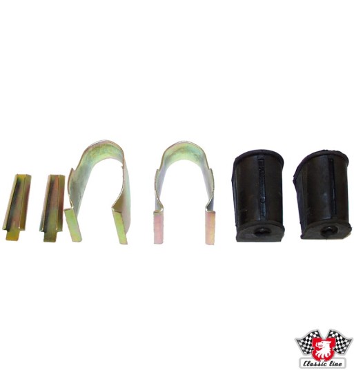 Clamp and grommet set for anti roll bar Clamp and grommet set for anti roll bar