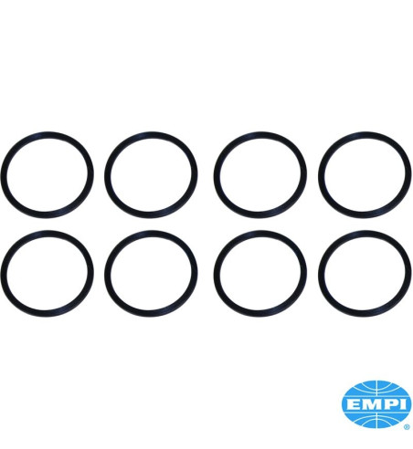 Spiral lock piston pin retainer set for 22 mm pin, 8 pieces