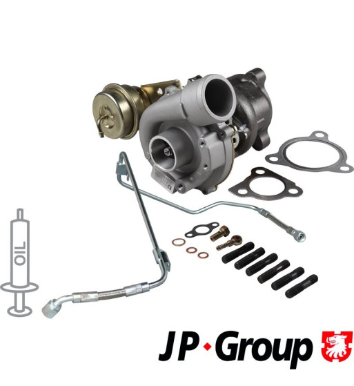 Turbosprężarka z zestawem montażowym
Turbosprężarka z zestawem montażowym