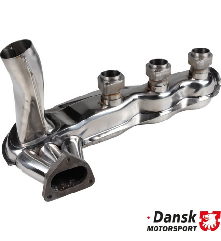 Heat exchanger, Ø41 mm outside inlet tubing, left/right. Made of stainless steel
