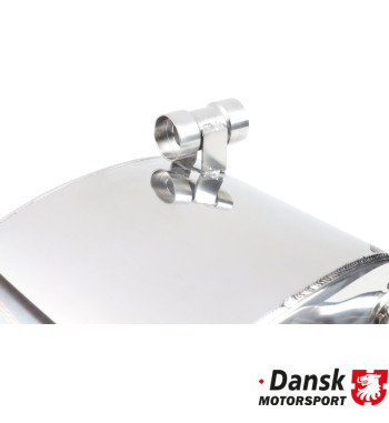 Exhaust set rear, Sport, "Super Sound". Made of polished stainless steel