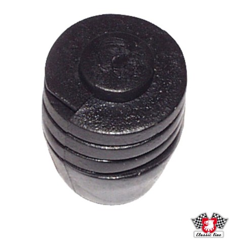 Rubber stop for bonnet/tailgate