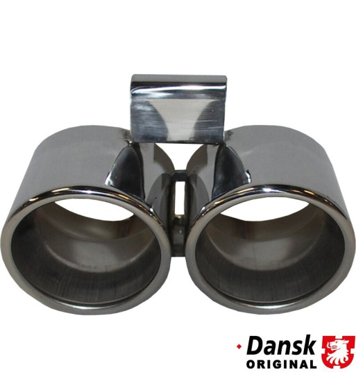 Rura wydechowa, Dual look, 2xØ80 mm. Wykonana z polerowanej stali nierdzewnej
Rura wydechowa, Dual look, 2xØ80 mm. Wykonana z polerowanej stali nierdzewnej