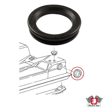 Tuleja wlewu paliwa, O zewnętrzna 70 mm, O wewnętrzna 57,5 mm
