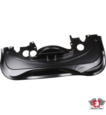 Engine tin, rear, black