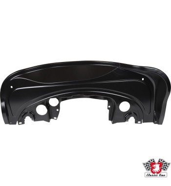 Engine tin, rear, black
