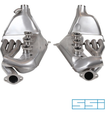 Heat exchanger set, Ø41 mm outside inlet tubing, left/right. Made of stainless steel