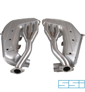 Heat exchanger set, Ø41 mm outside inlet tubing, left/right. Made of stainless steel