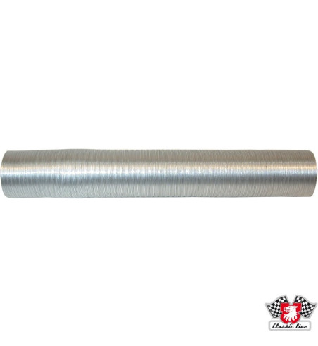Przewód ogrzewania O 50 mm, długość 1000 mm. Wąż pokryty jest folią aluminiową
