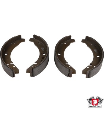 Brake shoe set with linings, front/rear, 230x40 mm