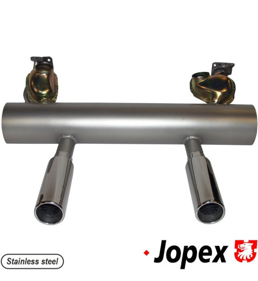 Wydech tylny, Sport, Classic Style, z dwiema super końcówkami. Wykonane ze stali nierdzewnej
Wydech tylny, Sport, Classic Style, z dwiema super końcówkami. Wykonane ze stali nierdzewnej