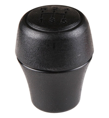 Gear knob, 1-5 + R, black