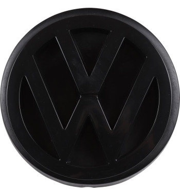 Emblemat "VW" na klapę tylną, czarny
