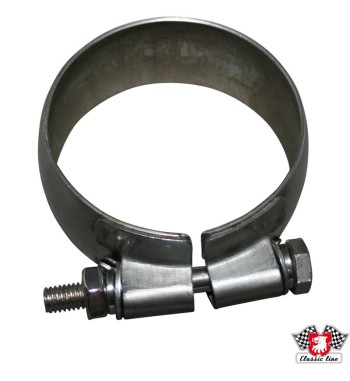 Exhaust clamp with bolt and nut, Ø75 mm