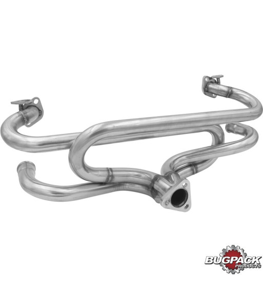 Kolektor, Street Header, z kołnierzami o grubości 3/8". Wykonany ze stali nierdzewnej
