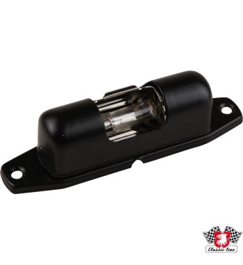 Engine compartment light with black housing