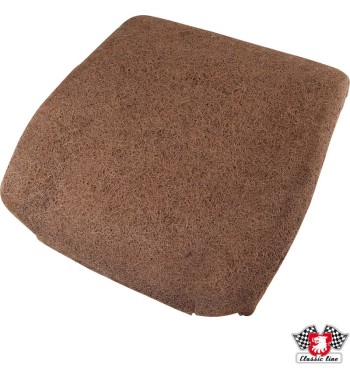 Backrest upholstery, front seat, OE horsehair look