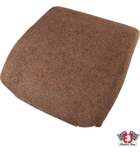 Backrest upholstery, front seat, OE horsehair look