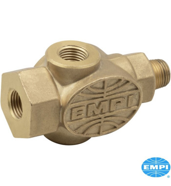 Trójnik przewodu oleju, 1/8-27 NPT

