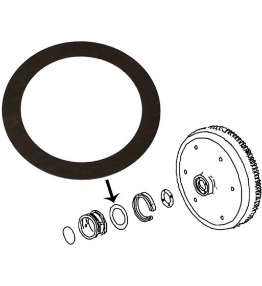 Podkładka koła zamachowego, 0,34 mm
Podkładka koła zamachowego, 0,34 mm