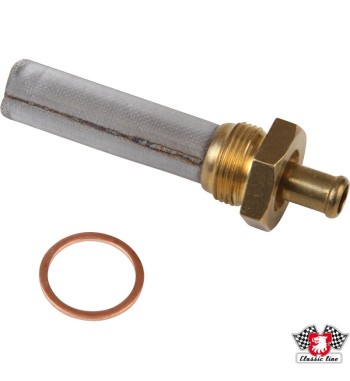 Złączka przewodu paliwowego z sitkiem, gwint 22 mm i złączką przewodu paliwowego 10 mm