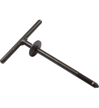 Śruba skrzydełkowa do montażu koła zapasowego, 210 mm
