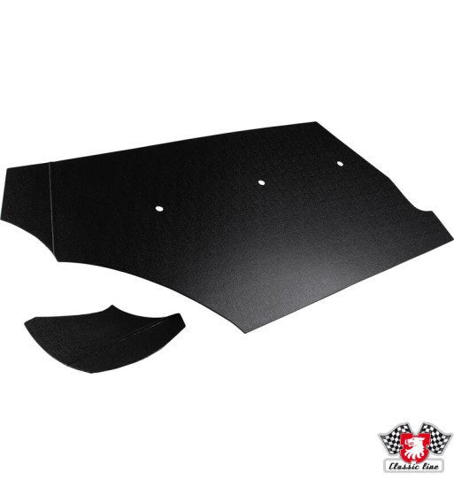 Wykładzina bagażnika cardboardt, czarna, prawa Wykładzina bagażnika cardboardt, czarna, prawa