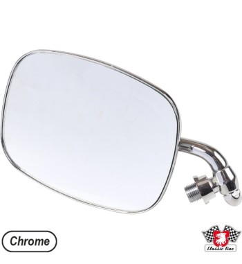 Lustro boczne, chromowane, lewe