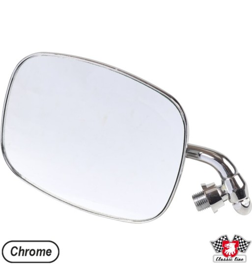 Lustro boczne, chromowane, lewe Lustro boczne, chromowane, lewe