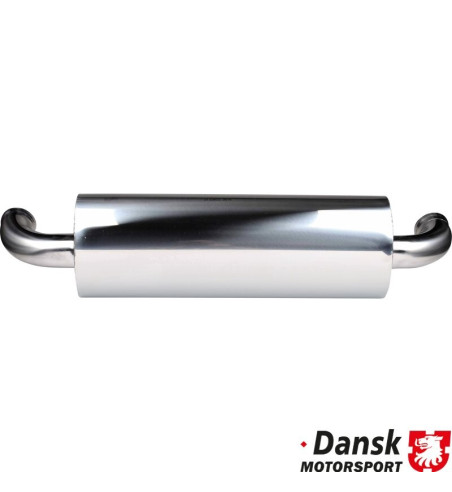 Exhaust intermediate, Sport. Made of stainless steel. With TÜV/EEC approval