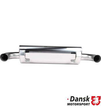 Exhaust intermediate, Sport. Made of stainless steel. With TÜV/EEC approval
