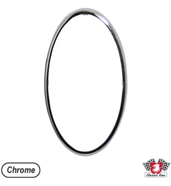 Chromowany pierścień do światła tylnego