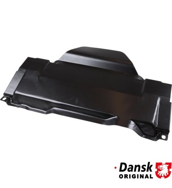 Protection plate for 85 L plastic fuel tank
