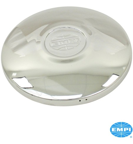 Hub cap with Empi logo. For 4 lug wheels