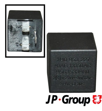 Przekaźnik kierunkowskazu i światła awaryjnego, 12 V, 4x21 W