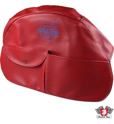 Cover for spare wheel red