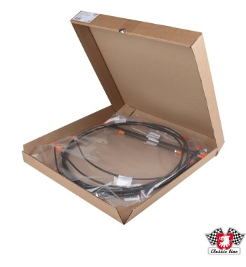 Brake line set for models with brake servo and brake pressure regulator