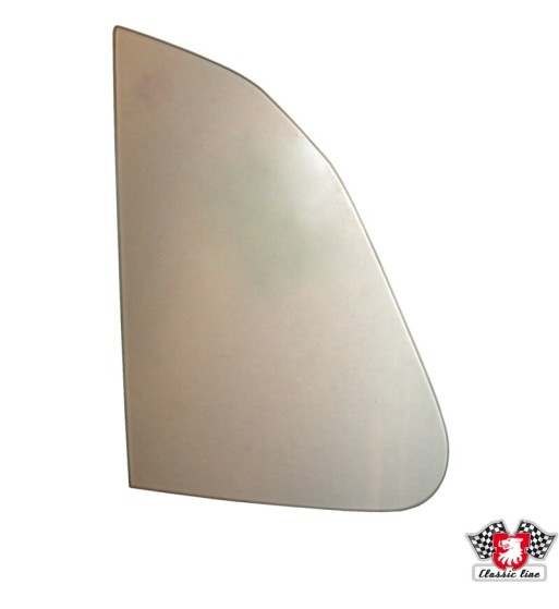 Vent window glass, clear, without E-mark, left/right