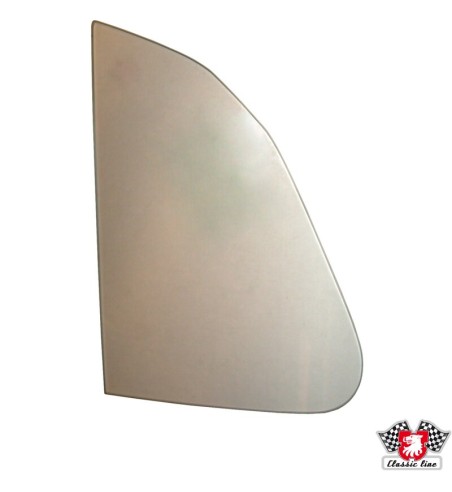 Vent window glass, clear, without E-mark, left/right