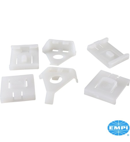 Guide piece set for seat rail, 6 pieces