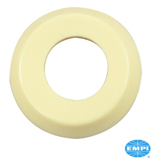 Escutcheon for inner door handle and window winder handle, ivory Escutcheon for inner door handle and window winder handle, ivory