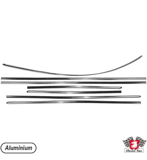 Zestaw listew karoserii, 7 części,, aluminium, Brazylia Zestaw listew karoserii, 7 części,, aluminium, Brazylia